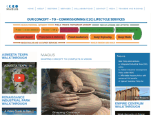 Tablet Screenshot of magusindia.co